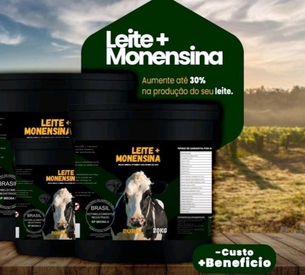 Leite+Monensina*